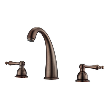 Barclay Maddox Widespread Lavatory Faucet with Metal Lever Handles LFW106