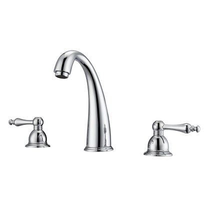 Barclay Maddox Widespread Lavatory Faucet with Metal Lever Handles LFW106