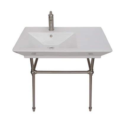 Barclay Opulence Small Console with Brass Stand for "Him" 960WH