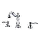 Barclay Aldora Widespread Lavatory Faucet with Metal Lever Handles LFW104