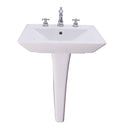 Barclay Opulence Pedestal Lavatory – “His” 3