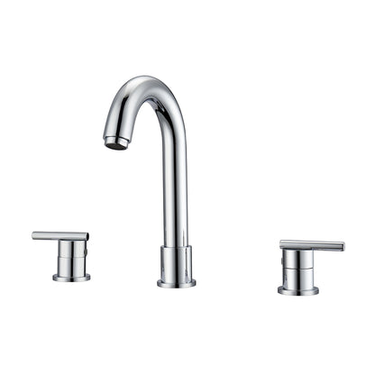 Barclay Conley Widespread Lavatory Faucet with Metal Lever Handles LFW108