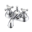 Barclay Donata 4" Centerset Lavatory Faucet with Button Cross Handles LFC204