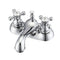 Barclay Donata 4" Centerset Lavatory Faucet with Button Cross Handles LFC204