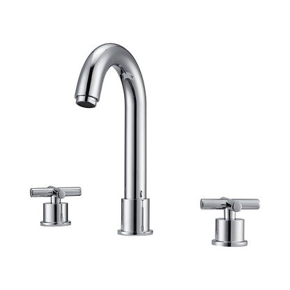 Barclay Conley Widespread Lavatory Faucet with Metal Cross Handles LFW108