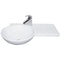 Barclay Gina Wall-Hung Basin LB271