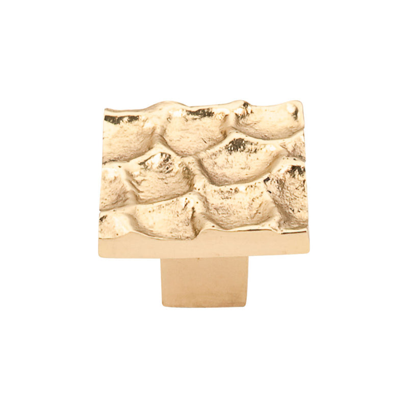 Top Knobs Cobblestone Square Knob 1 3/8 Inch - Stellar Hardware and Bath 