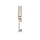 Emtek 4211  Wilshire Single Cylinder Keyed Entry Handleset from the Classic Brass Collection - Stellar Hardware and Bath 