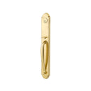 Emtek 4314 Wilmington Full Plate Single Cylinder Keyed Entry Door Handleset - Stellar Hardware and Bath 