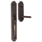 Emtek 4314 Wilmington Full Plate Single Cylinder Keyed Entry Door Handleset - Stellar Hardware and Bath 