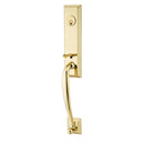 Emtek 4415 Jefferson Series Single Cylinder Keyed Entry Handleset From the American Classic Collection - Stellar Hardware and Bath 