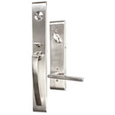 Emtek  4816 Orion Single Cylinder Keyed Entry Handleset from the Contemporary Collection - Stellar Hardware and Bath 