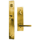 Emtek 4819 Lausanne Single Cylinder Keyed Entry Handleset from the Contemporary Collection - Stellar Hardware and Bath 