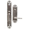 Emtek 4911  Imperial Single Cylinder Keyed Entry Designer Brass Handleset - Stellar Hardware and Bath 