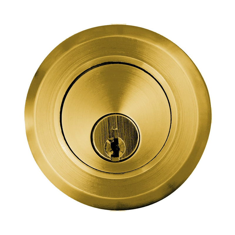 Emtek 8467 Modern Style Brass Modern Single Cylinder Deadbolt 2-3/4" - Stellar Hardware and Bath 