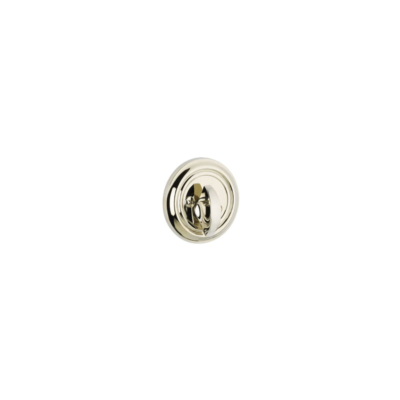 Emtek 8550 Regular Style Classic Brass One-Sided Deadbolt - Stellar Hardware and Bath 