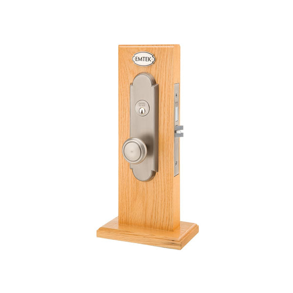 Emtek 3543 Charleston Style Single Cylinder Panic Proof UL Mortise Entry Set from the Classic Brass Collection - Stellar Hardware and Bath 