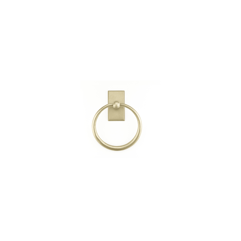 Emtek 2301 Sandcast Bronze Towel Ring - Stellar Hardware and Bath 