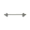 Emtek 25021 Wrought Steel Towel Bar 18" - Stellar Hardware and Bath 