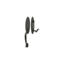 Emtek 4411  Marietta Single Cylinder Keyed Entry Brass Modern Handleset - Stellar Hardware and Bath 