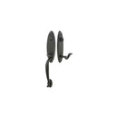 Emtek 4421 Marietta Double Cylinder Keyed Entry Brass Modern Handleset - Stellar Hardware and Bath 