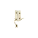 Emtek 450512 Rectangular Monolithic Dummy Sandcast Bronze Handleset - Stellar Hardware and Bath 