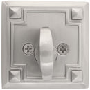 Emtek 8554 Arts and Crafts Style Designer Brass One-Sided Deadbolt - Stellar Hardware and Bath 