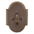 Emtek 8566 #8 Style Brass Modern One-Sided Deadbolt - Stellar Hardware and Bath 