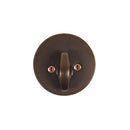 Emtek 8567 Modern Style Brass Modern One-Sided Deadbolt - Stellar Hardware and Bath 