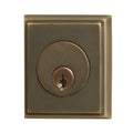 Emtek 8368 Rectangular Style Brass Modern Double Cylinder Deadbolt - Stellar Hardware and Bath 