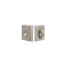 Emtek 8468 Rectangular Style Brass Modern Single Cylinder Deadbolt - Stellar Hardware and Bath 