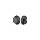 Emtek 8471 Tuscany Bronze Single Cylinder Keyed Entry Deadbolt - Stellar Hardware and Bath 