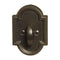 Emtek 8572 #11 Style Tuscany Bronze One-Sided Deadbolt - Stellar Hardware and Bath 