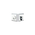 Emtek 8475 Neos Single Cylinder Deadbolt from the Brass Modern Series - Stellar Hardware and Bath 