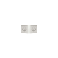 Emtek S50023SSSquare Double Cylinder Stainless Steel Deadbolt - Stellar Hardware and Bath 