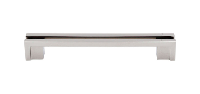 Top Knobs Flat Rail Pull 5 Inch - Stellar Hardware and Bath 