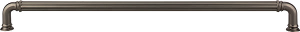 Top Knobs Reeded Appliance Pull 18 Inch - Stellar Hardware and Bath 