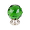 Top Knobs Green Crystal Knob 1 3/8 Inch  Base - Stellar Hardware and Bath 