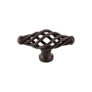 Top Knobs Oval Small Twist Knob 2 1/8 Inch - Stellar Hardware and Bath 