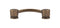 Top Knobs Oval Thin Pull 3 3/4 Inch - Stellar Hardware and Bath 