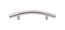 Top Knobs Curved Bar Pull 3 3/4 Inch - Stellar Hardware and Bath 