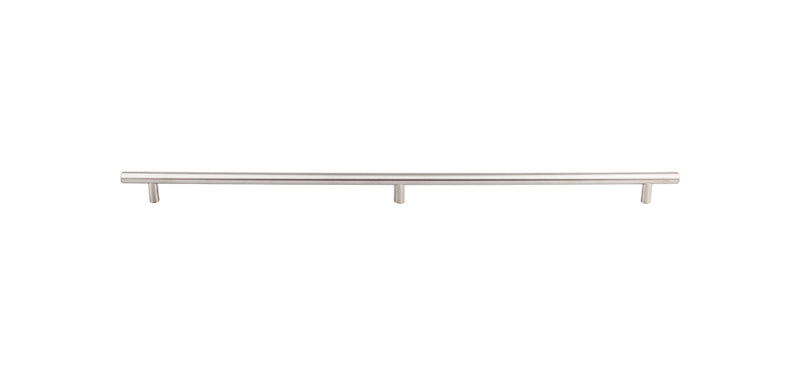 Top Knobs Solid Bar Pull 3 posts  2x15 1/8 inch - Stellar Hardware and Bath 