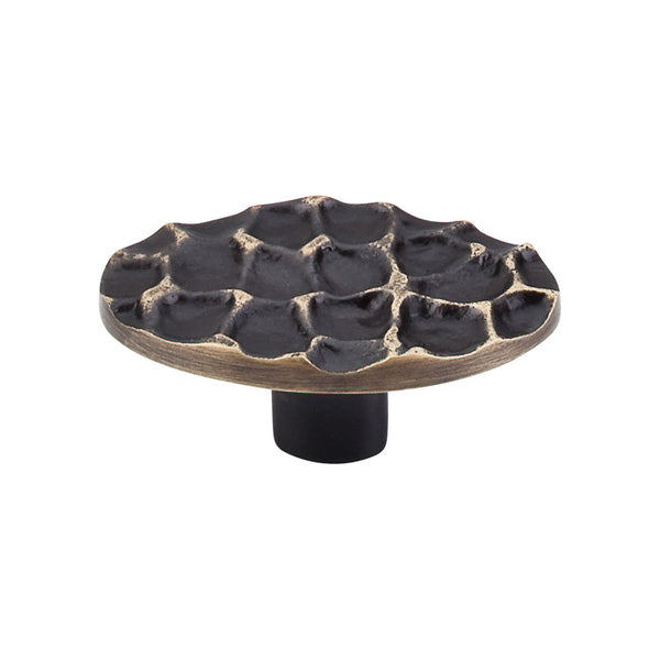 Top Knobs Cobblestone Oval Knob 2 5/8 Inch - Stellar Hardware and Bath 