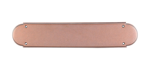 Top Knobs Plain Push Plate 15 Inch - Stellar Hardware and Bath 