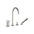 VAIA Deck-mounted tub mixer, with hand shower set for deck-mounted tub installation - Stellar Hardware and Bath 