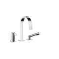 MEM Three-hole single-lever tub mixer for deck-mounted tub installation - Stellar Hardware and Bath 