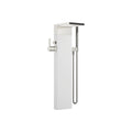 MEM Single-lever tub mixer with cascade spout for freestanding installation with hand shower set - Stellar Hardware and Bath 
