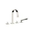 MEM Deck-mounted tub mixer, with hand shower set for deck-mounted tub installation - Stellar Hardware and Bath 