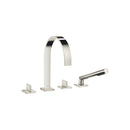 MEM Deck-mounted tub mixer, with hand shower set for deck-mounted tub installation - Stellar Hardware and Bath 