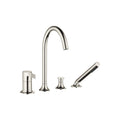 VAIA Deck-mounted tub mixer, with hand shower set for deck-mounted tub installation - Stellar Hardware and Bath 